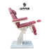 Behandelstoel Jupiter Bordeaux rood